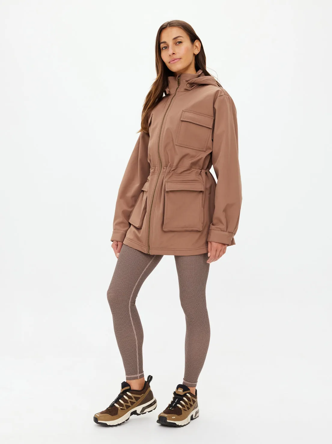 The Upside - Freddie Fleece Lined Anorak - Mocha