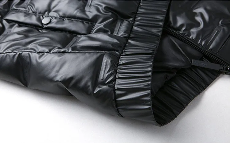 Thickened Puffer Jacket for Men - Fashionable and Windproof