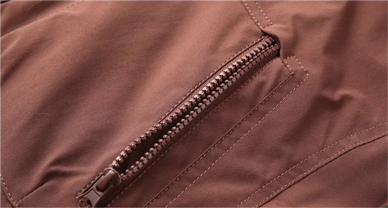 Thickened Water-Resistant Down Jacket for Urban Men