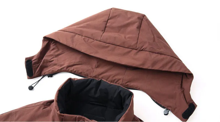 Thickened Water-Resistant Down Jacket for Urban Men