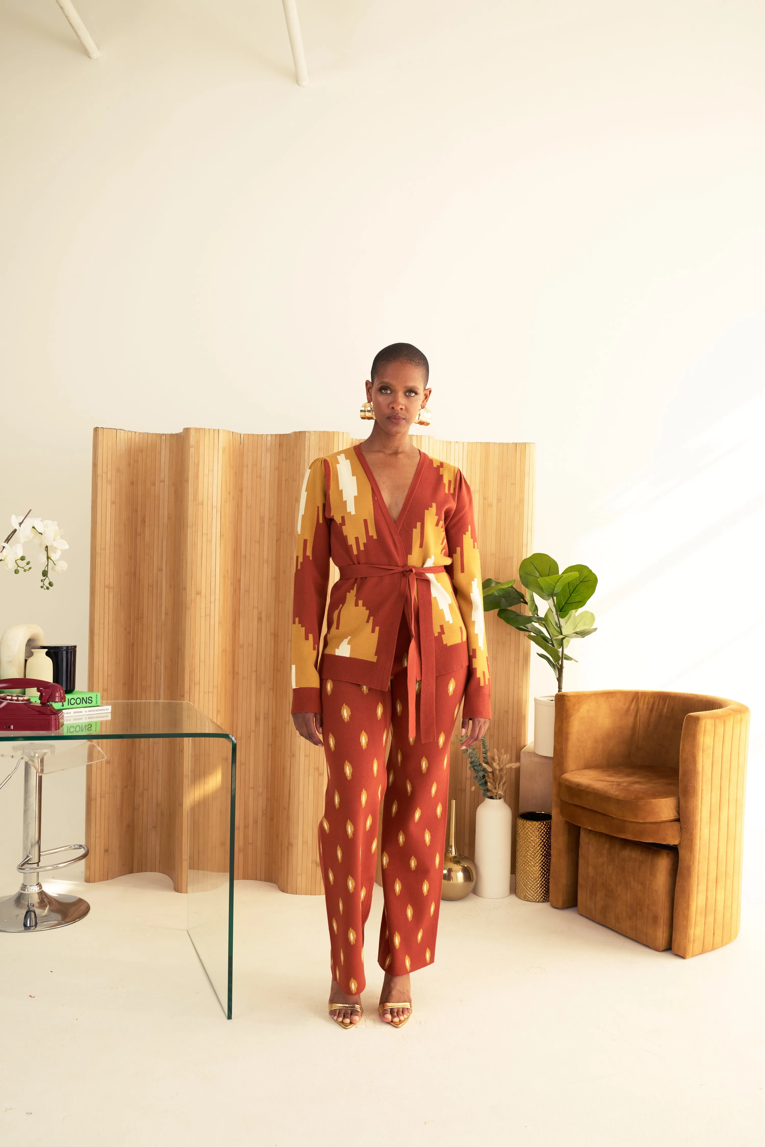 Tribal Dot Jacq. Trouser