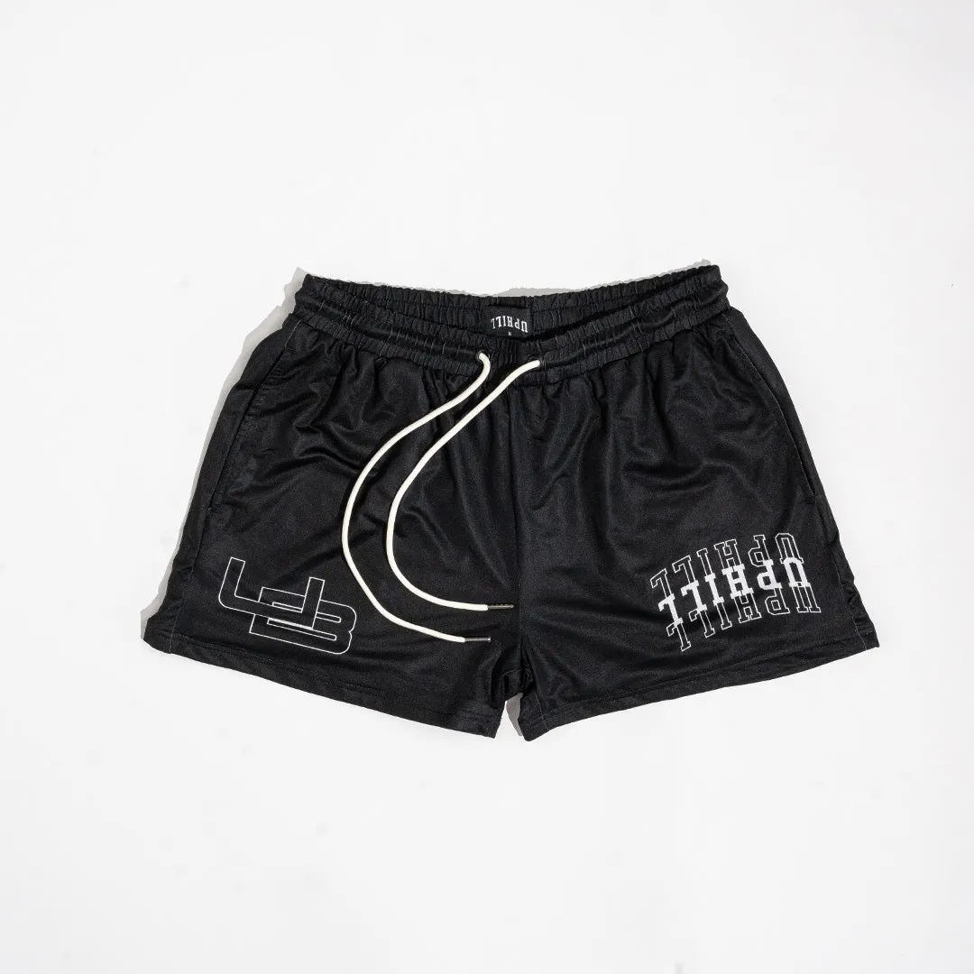 Triple Stack Uphill Shorts Black