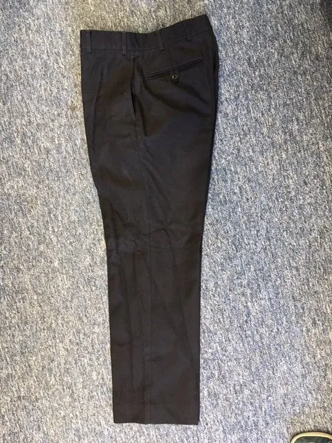 Trousers Men’s, black, mixed fabrics and styles (Used – Grade A)