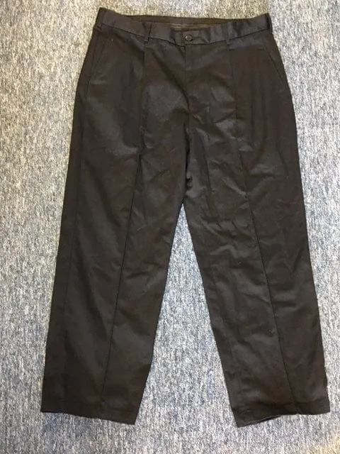 Trousers Men’s, black, mixed fabrics and styles (Used – Grade A)