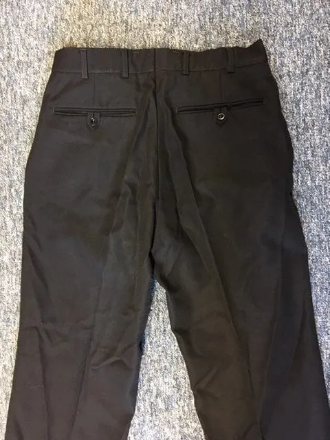 Trousers Men’s, black, mixed fabrics and styles (Used – Grade A)