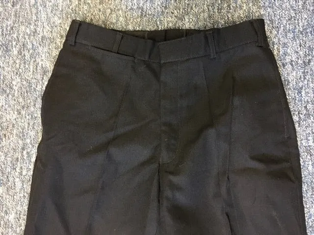 Trousers Men’s, black, mixed fabrics and styles (Used – Grade A)
