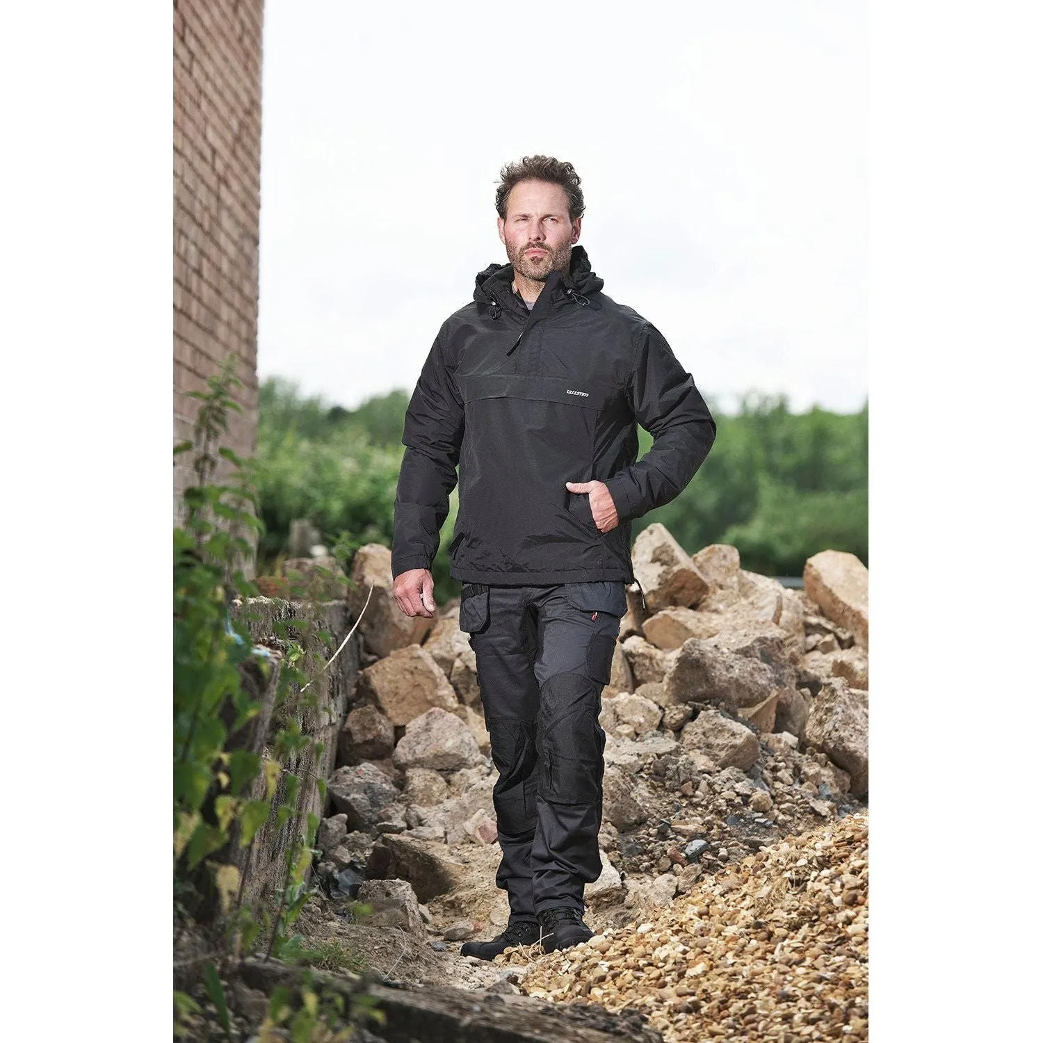 TuffStuff X-Motion Work Trousers - Black/Grey