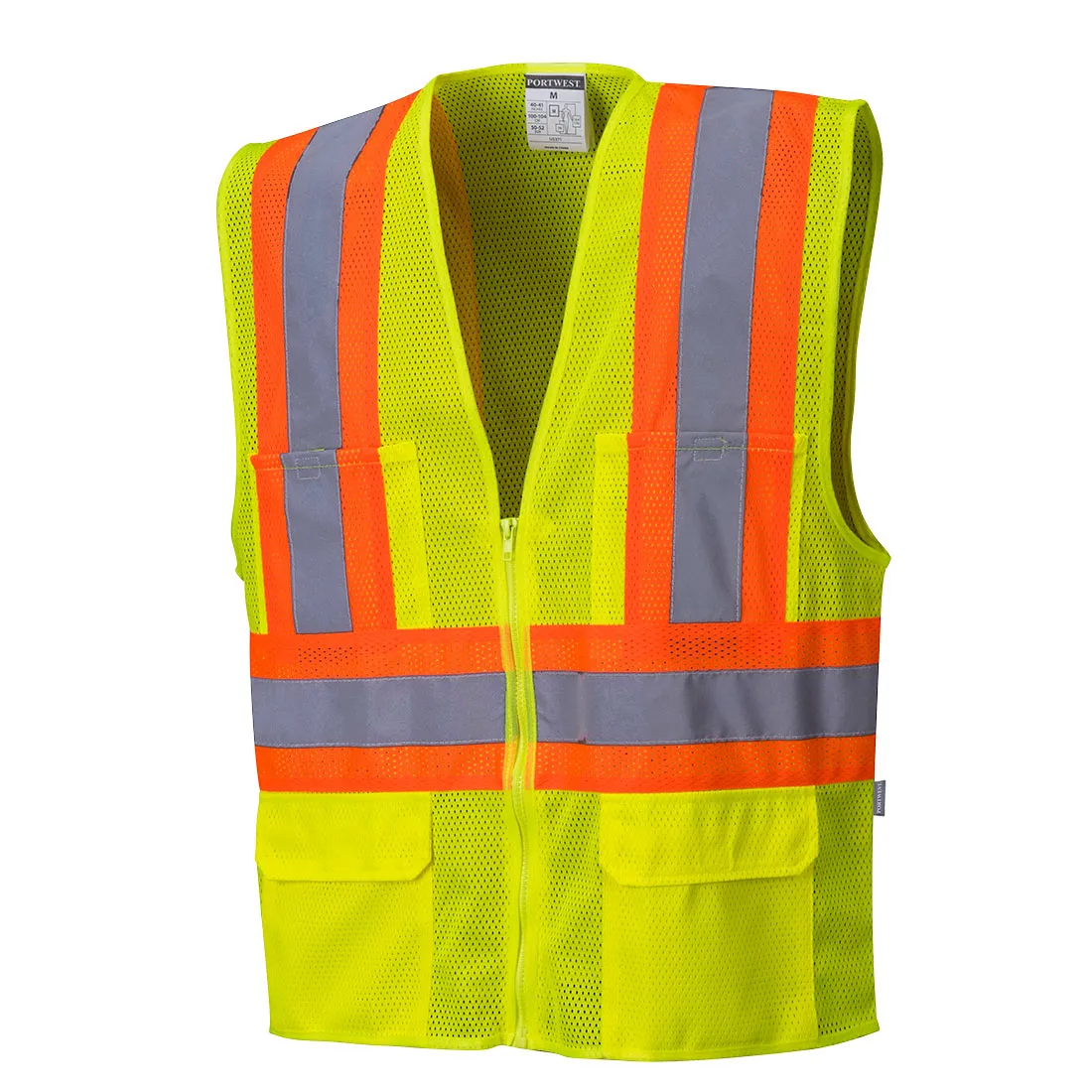 Tulsa Contrast Hi-Vis Mesh Vest