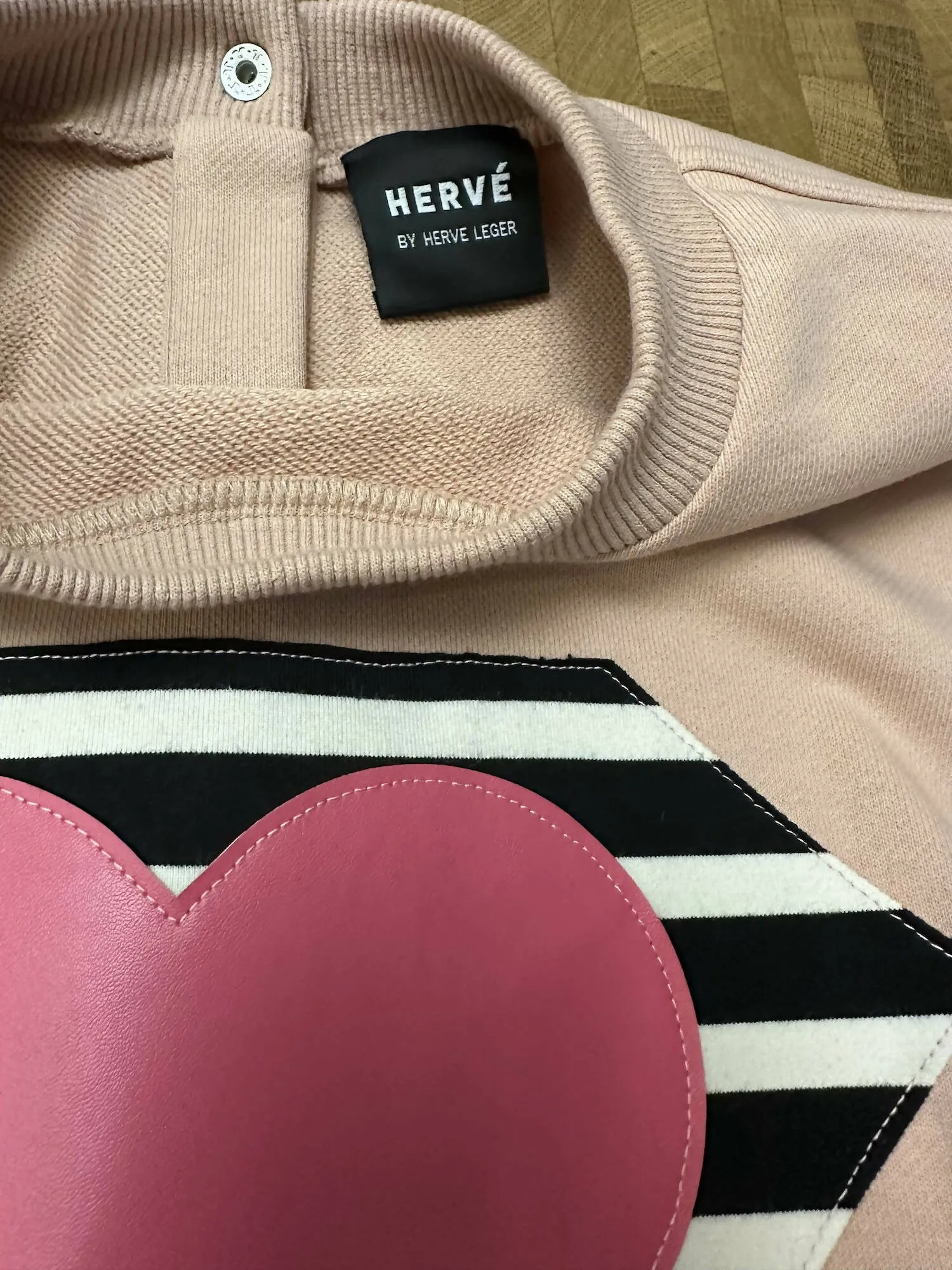 Upcycled Herve Leger Super Love Jumper