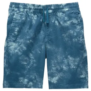 Vans Youth Boys Range Elastic Tie Dye Shorts - Teal