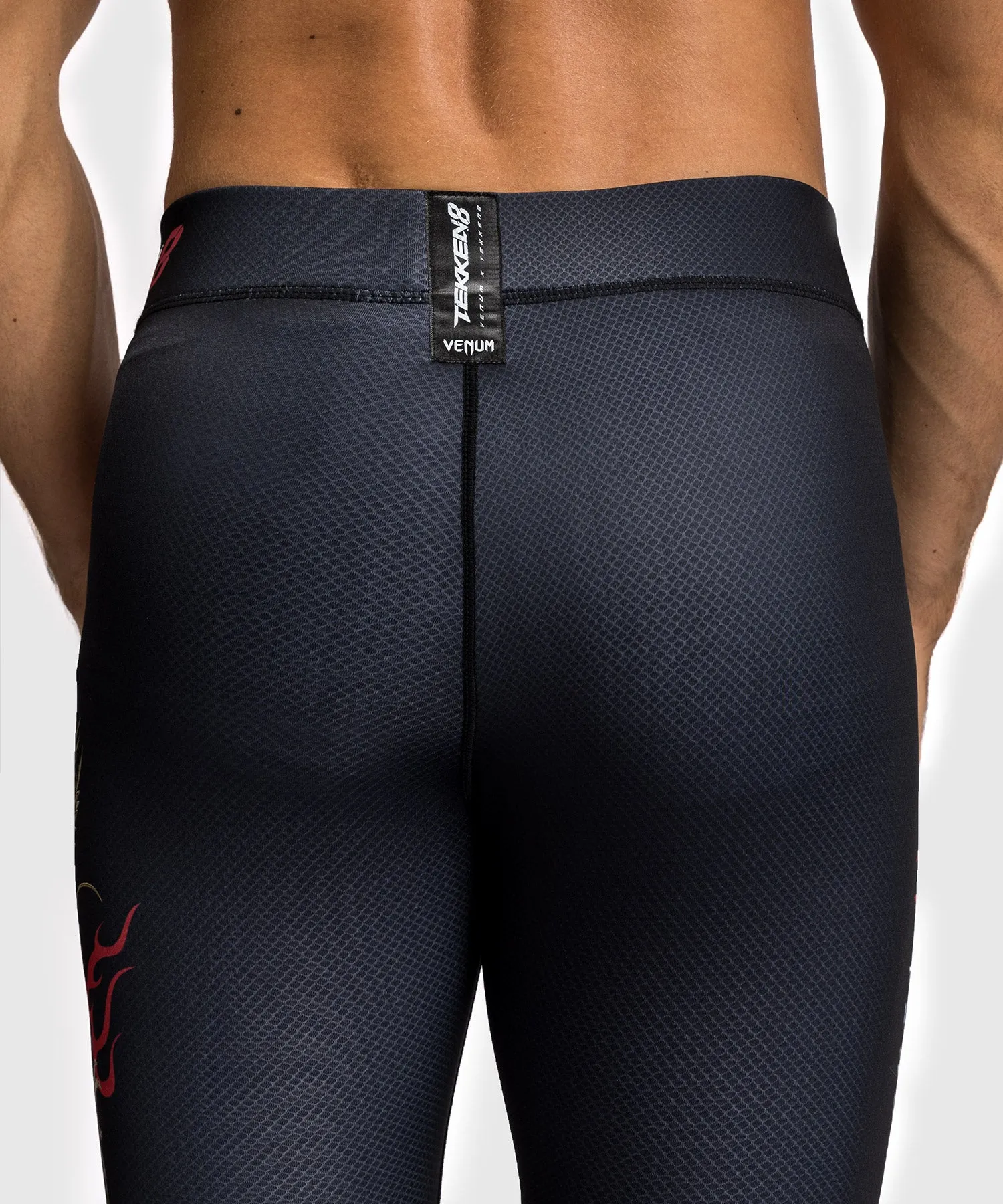 Venum x TEKKEN 8 - Marshall Law Spats - Zwart/Rood/Goud