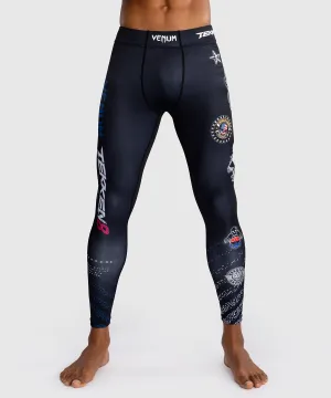Venum x TEKKEN 8 - Paul Phoenix Spats - Zwart/Blauw