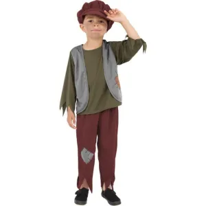Victorian Poor Boy Costume - Green