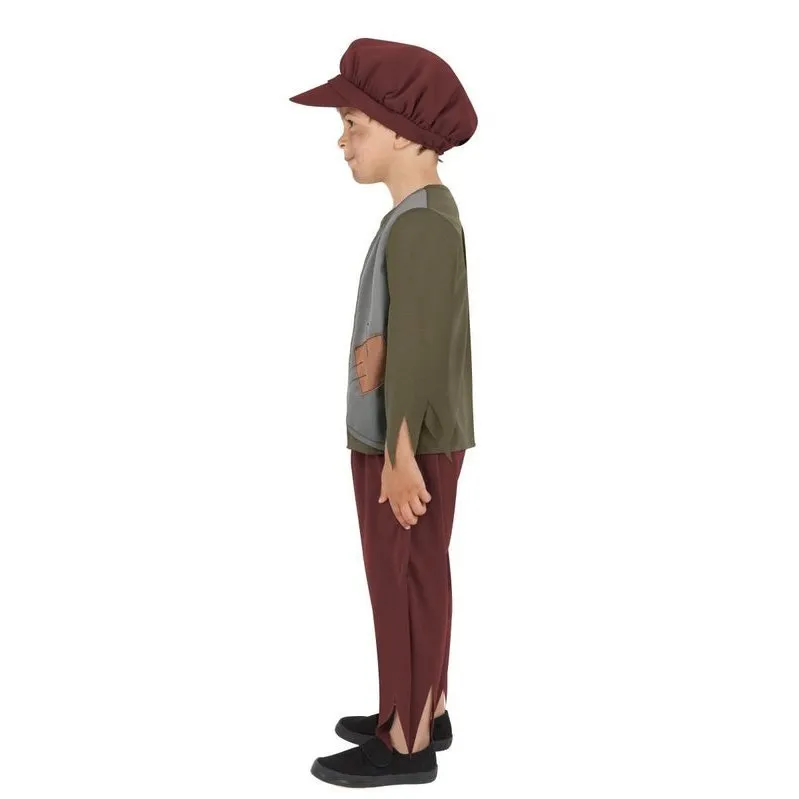 Victorian Poor Boy Costume - Green