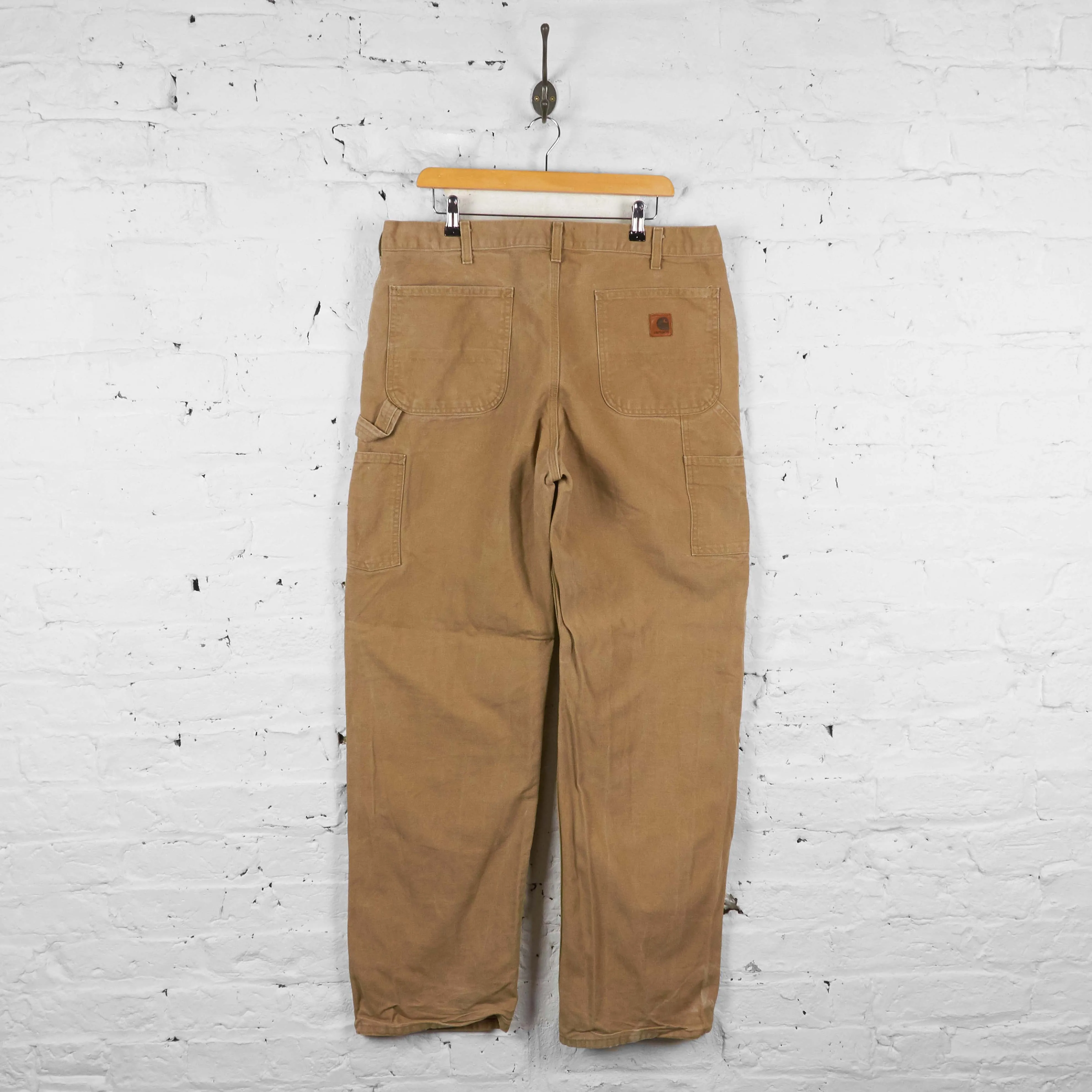 Vintage Carhartt Cargo Trousers - Cream - L