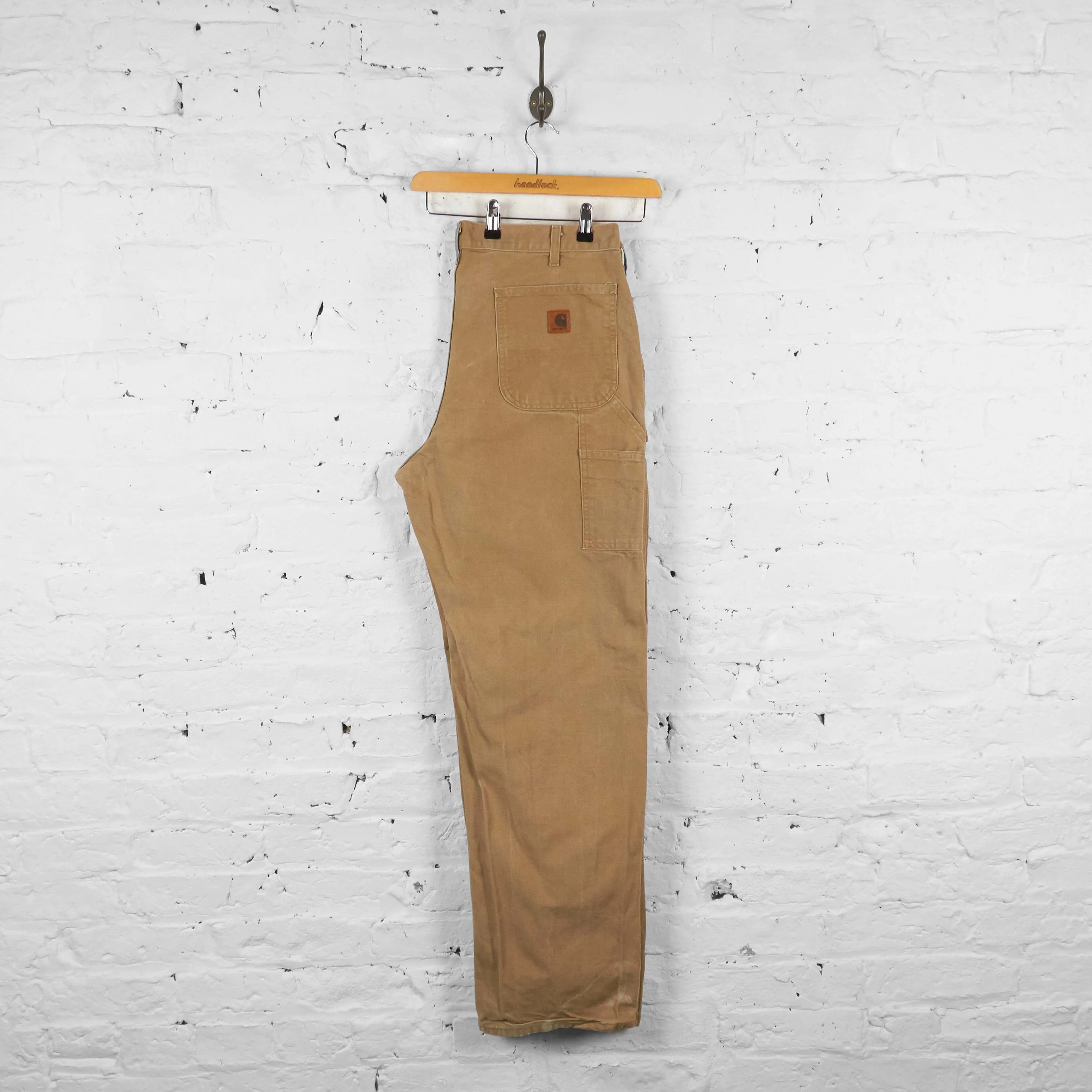 Vintage Carhartt Cargo Trousers - Cream - L