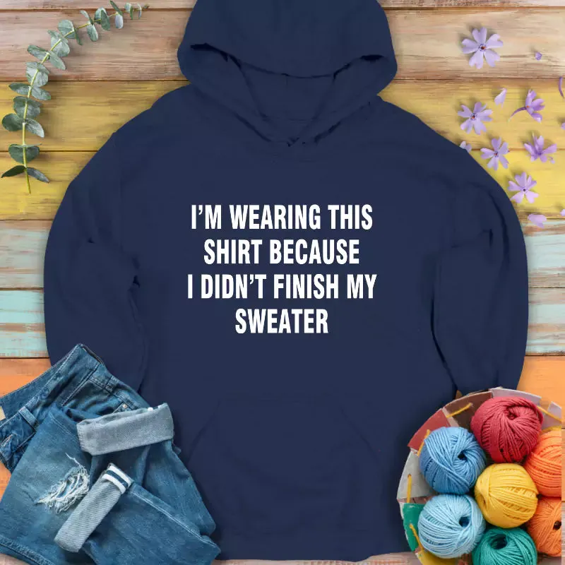 Wearing This Hoodie