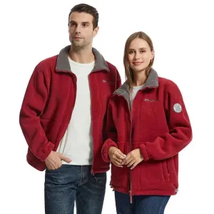 Windproof and comfortable fleece jacket for men