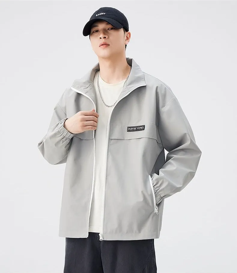 Windproof and Stain-Resistant Casual Raincoat