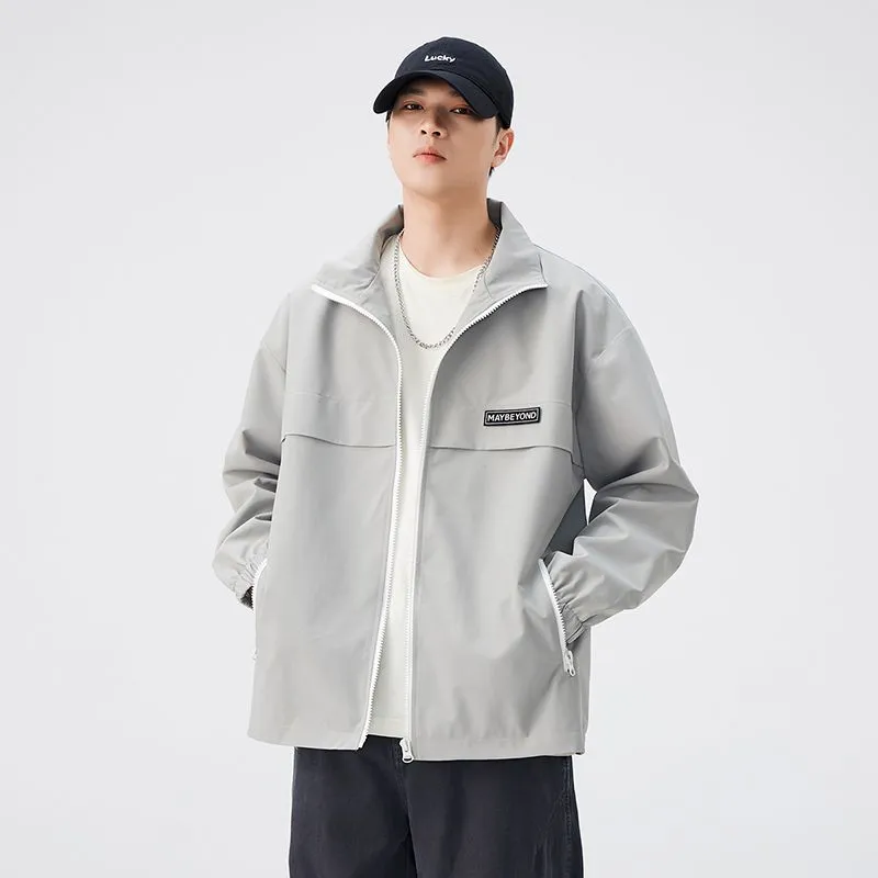 Windproof and Stain-Resistant Casual Raincoat