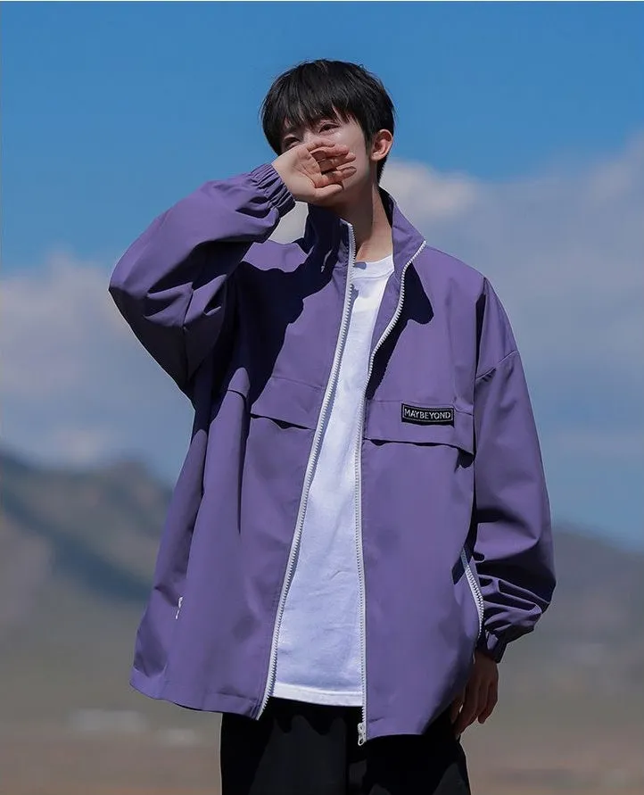 Windproof and Stain-Resistant Casual Raincoat