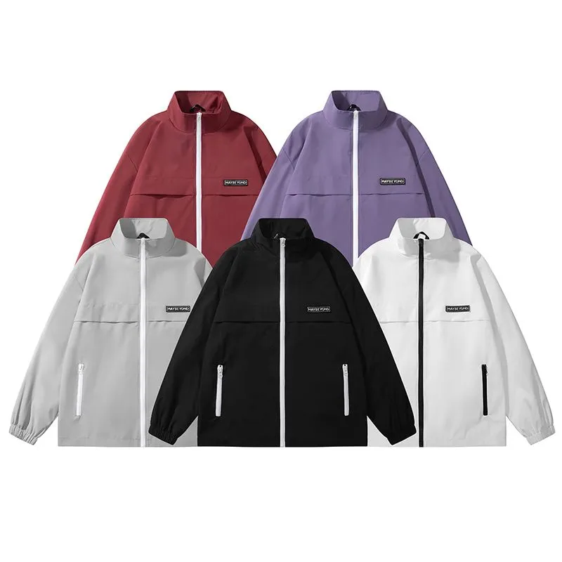 Windproof and Stain-Resistant Casual Raincoat