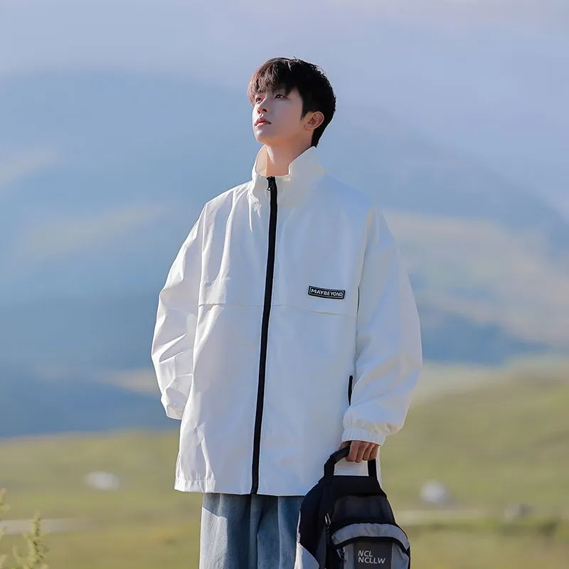 Windproof and Stain-Resistant Casual Raincoat