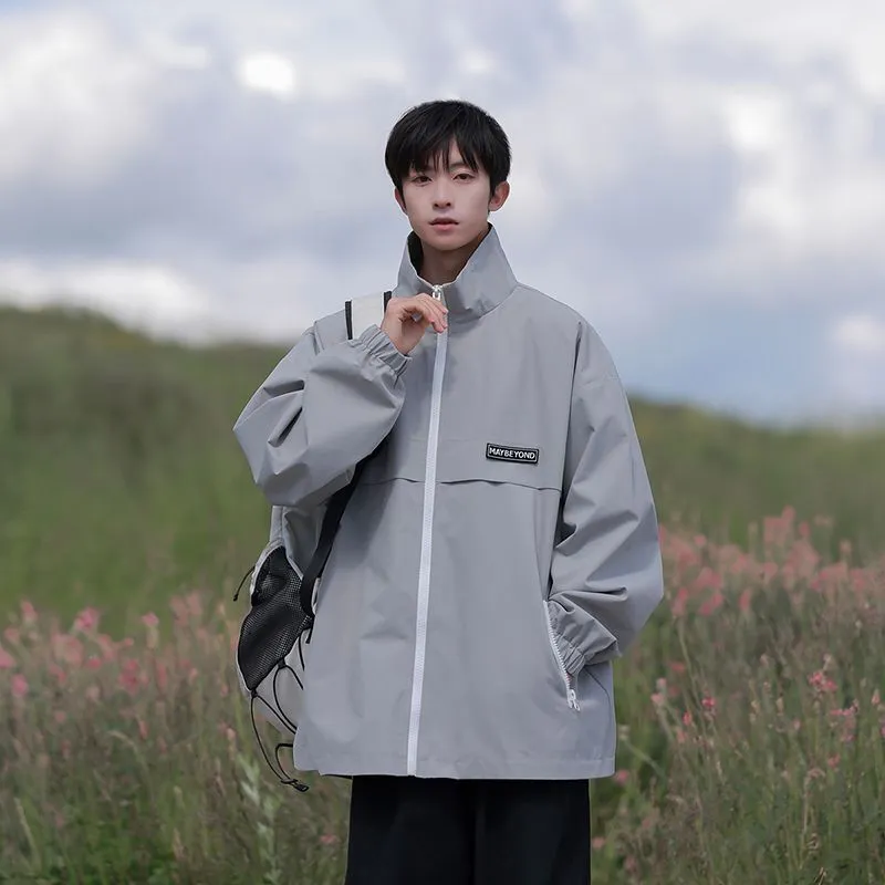 Windproof and Stain-Resistant Casual Raincoat
