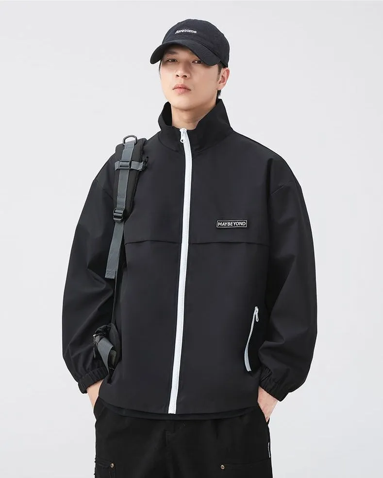 Windproof and Stain-Resistant Casual Raincoat