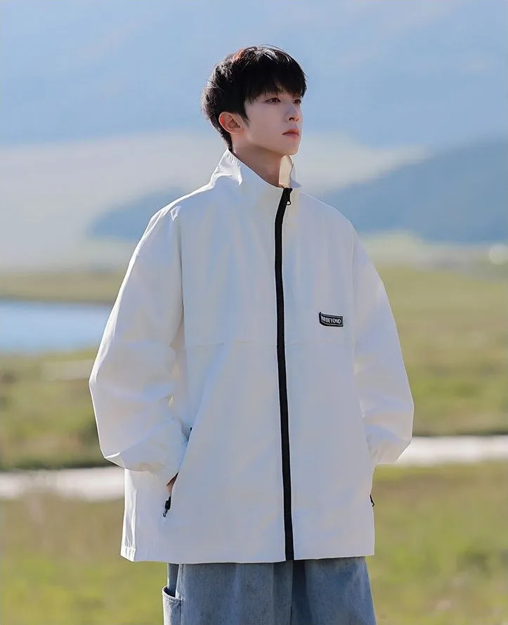 Windproof and Stain-Resistant Casual Raincoat