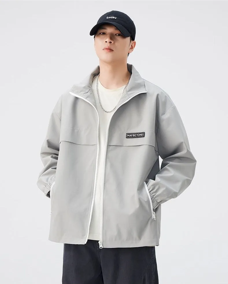 Windproof and Stain-Resistant Casual Raincoat