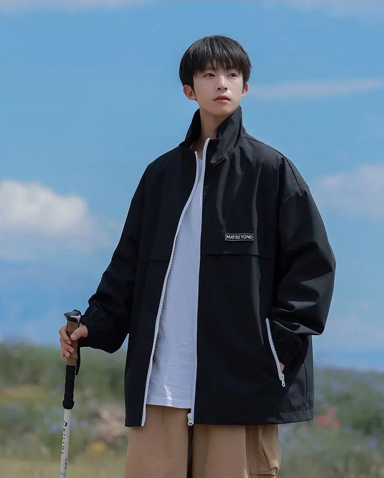 Windproof and Stain-Resistant Casual Raincoat