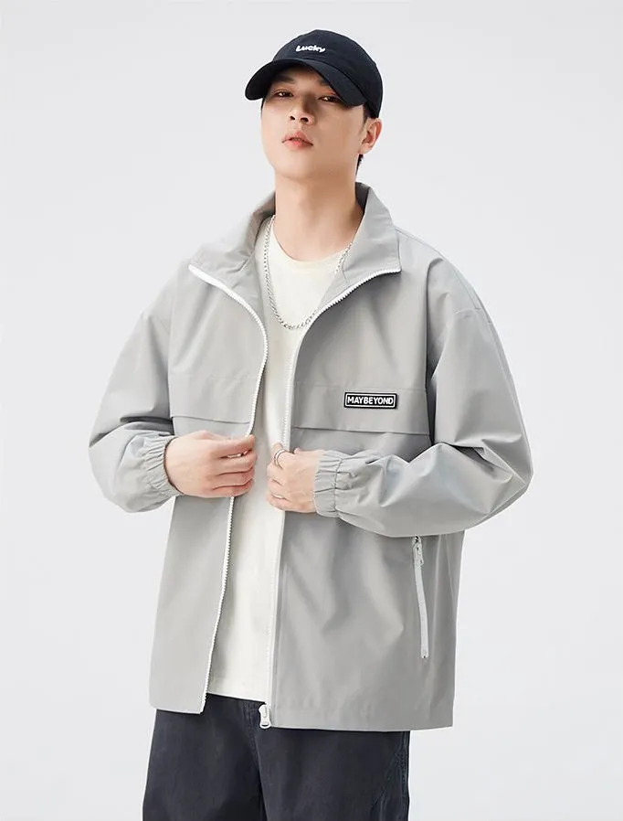 Windproof and Stain-Resistant Casual Raincoat