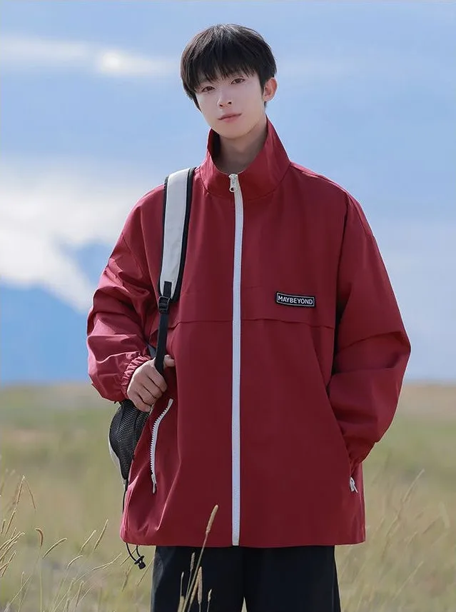 Windproof and Stain-Resistant Casual Raincoat