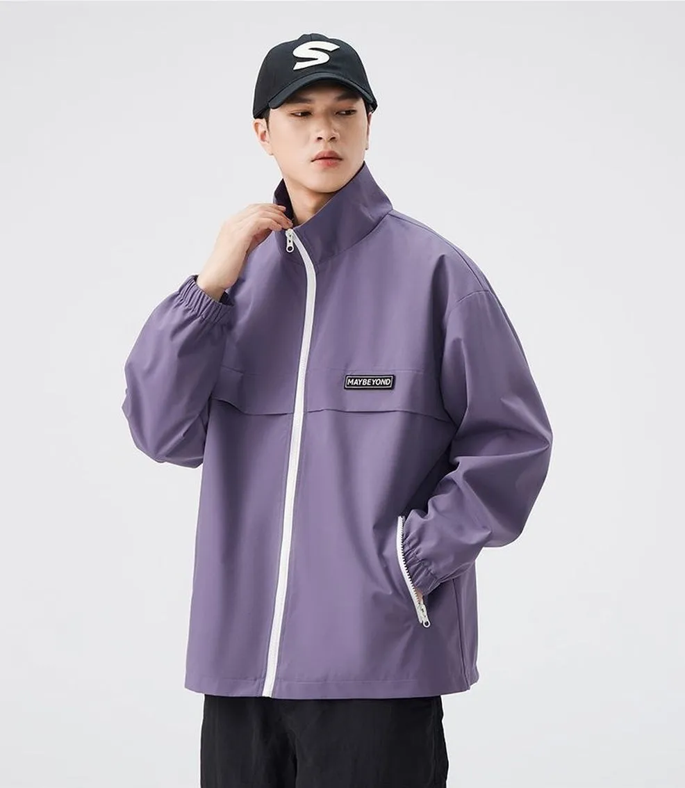 Windproof and Stain-Resistant Casual Raincoat