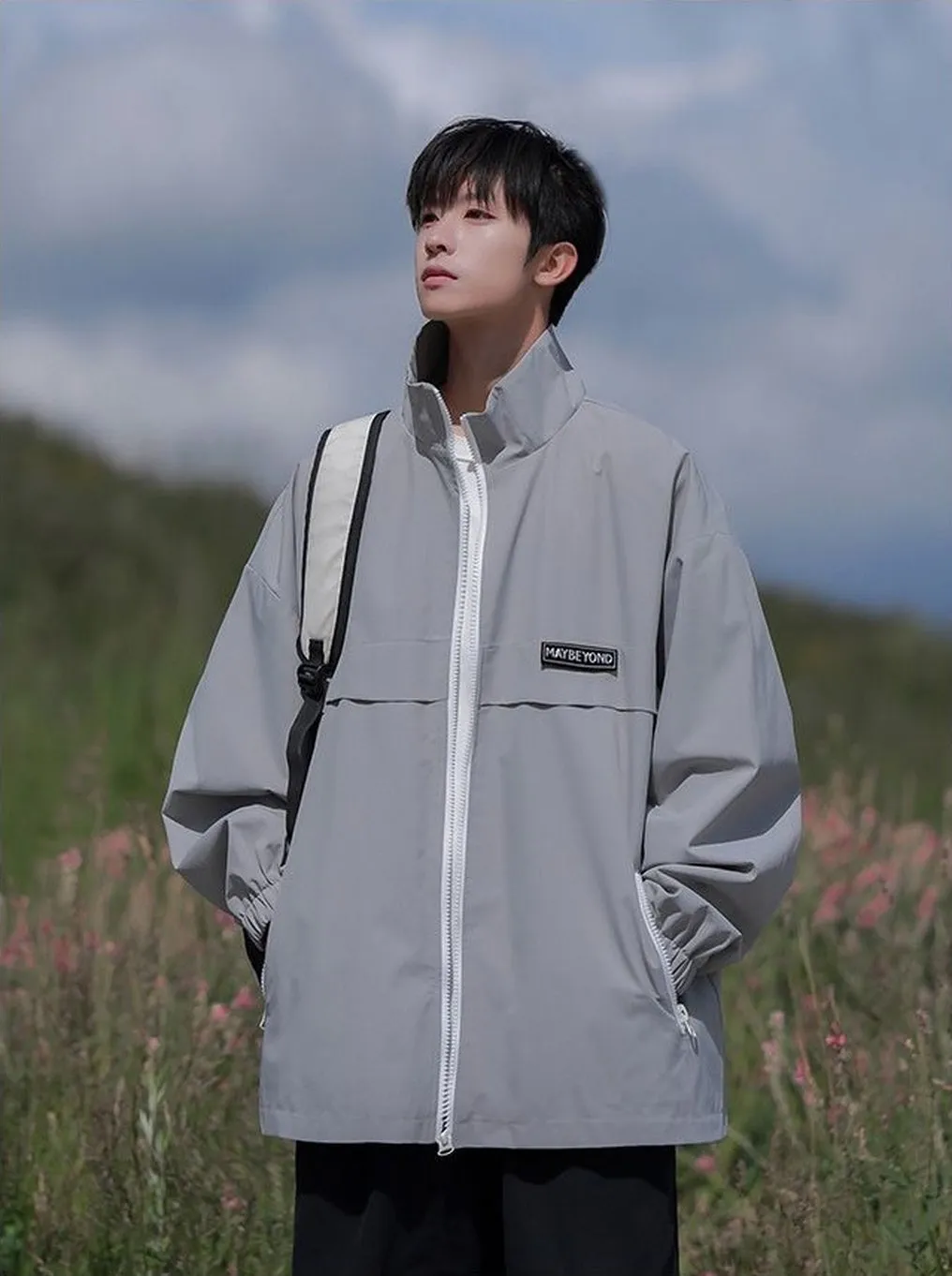 Windproof and Stain-Resistant Casual Raincoat