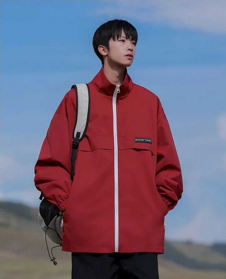 Windproof and Stain-Resistant Casual Raincoat