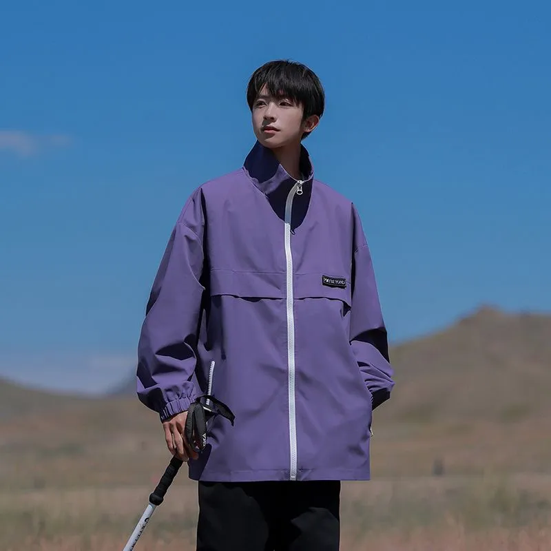 Windproof and Stain-Resistant Casual Raincoat