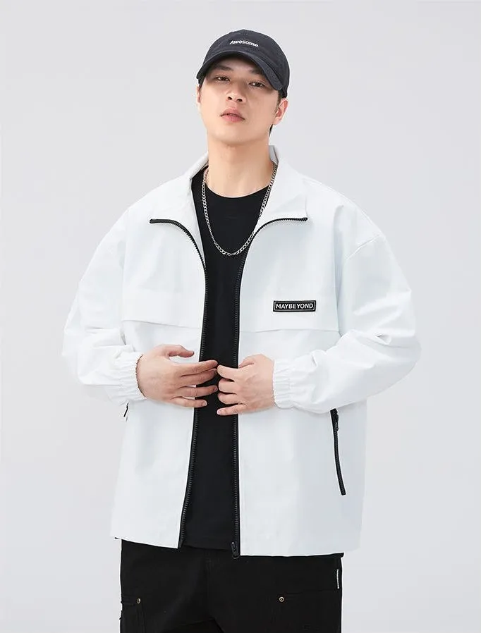 Windproof and Stain-Resistant Casual Raincoat