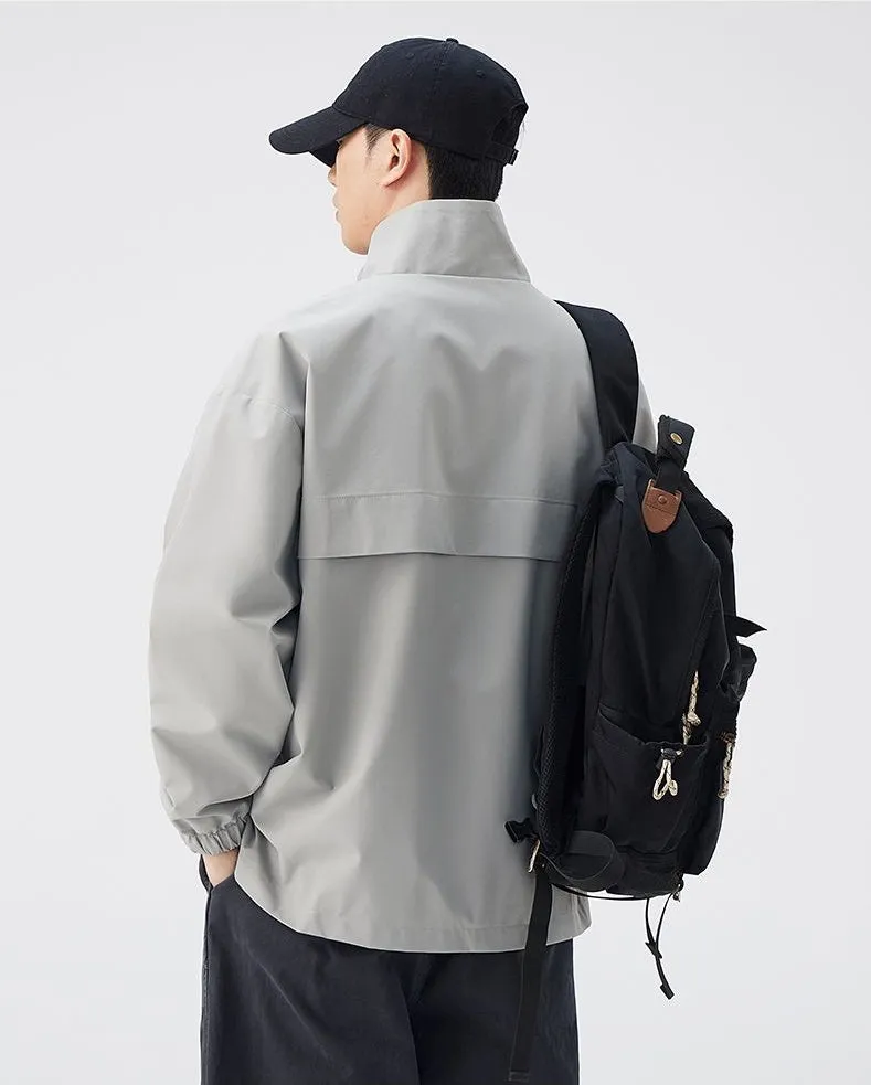 Windproof and Stain-Resistant Casual Raincoat