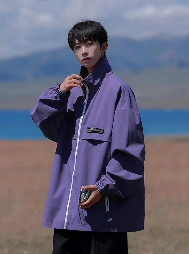 Windproof and Stain-Resistant Casual Raincoat