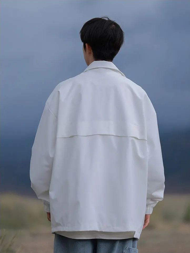 Windproof and Stain-Resistant Casual Raincoat