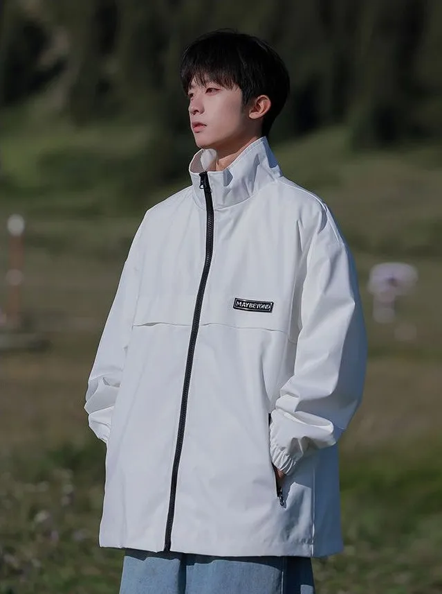 Windproof and Stain-Resistant Casual Raincoat