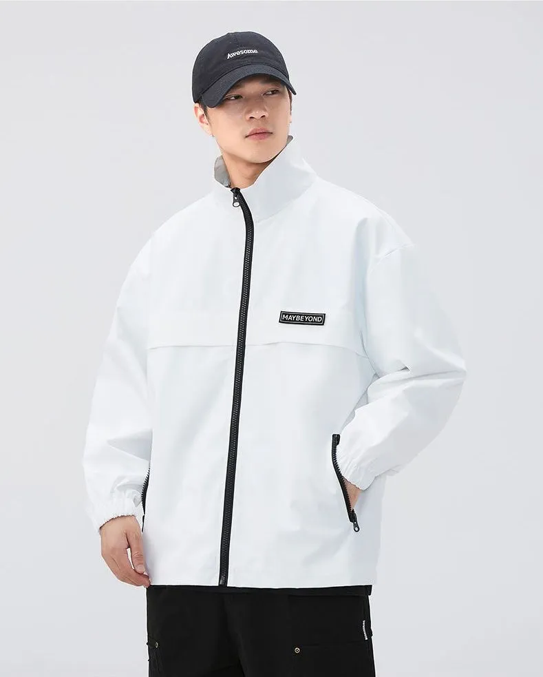 Windproof and Stain-Resistant Casual Raincoat