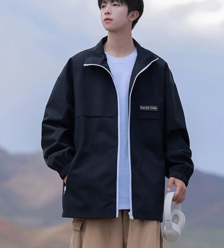 Windproof and Stain-Resistant Casual Raincoat