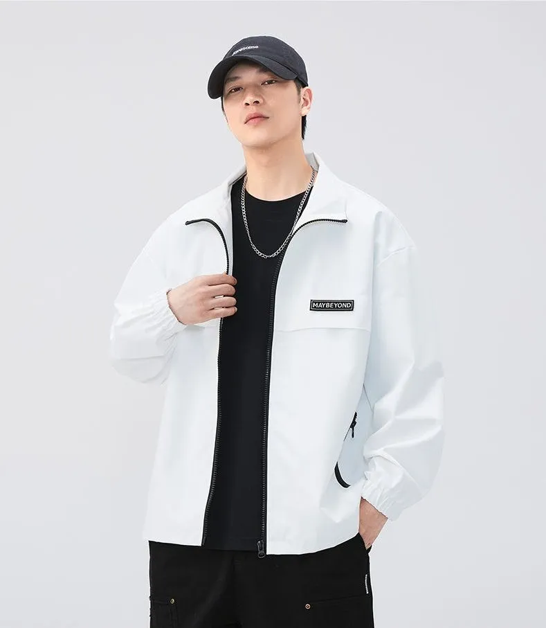 Windproof and Stain-Resistant Casual Raincoat