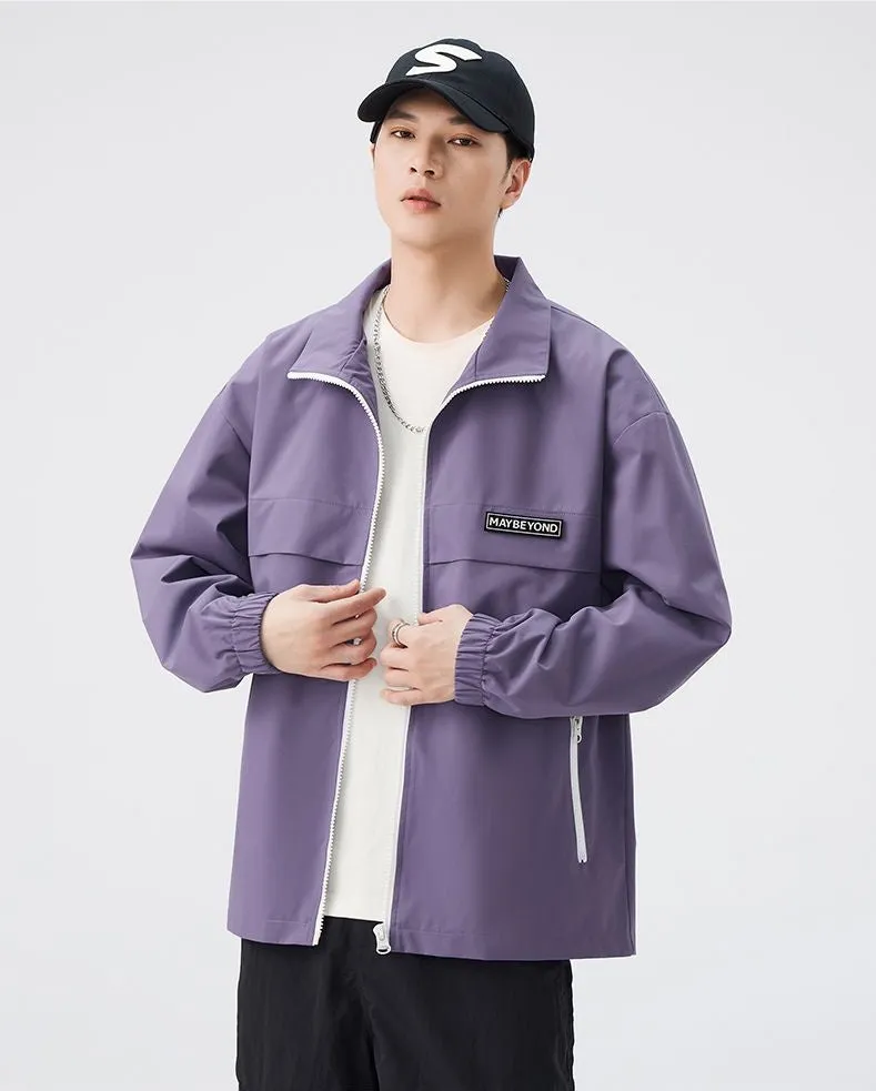 Windproof and Stain-Resistant Casual Raincoat