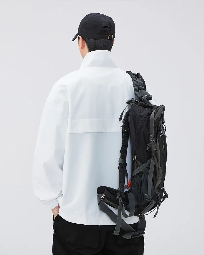 Windproof and Stain-Resistant Casual Raincoat