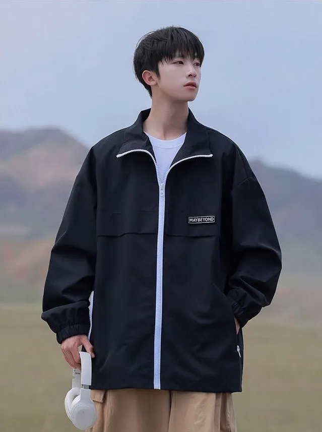 Windproof and Stain-Resistant Casual Raincoat