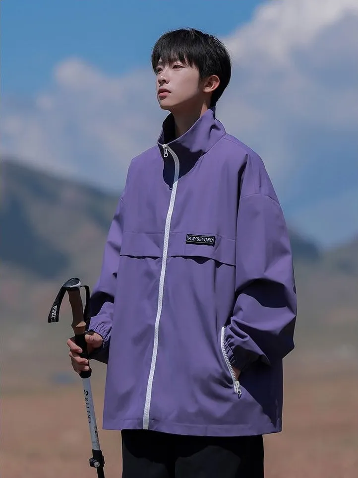 Windproof and Stain-Resistant Casual Raincoat